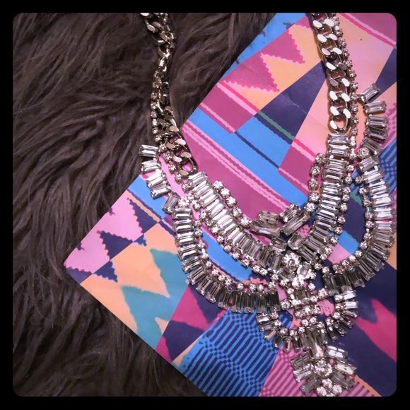 Jewelry - Flawless new Crystal necklace. 💗 Four available.